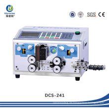 Automatische Doppelkabel-Schneid- und Abisoliermaschine (DCS-241D)